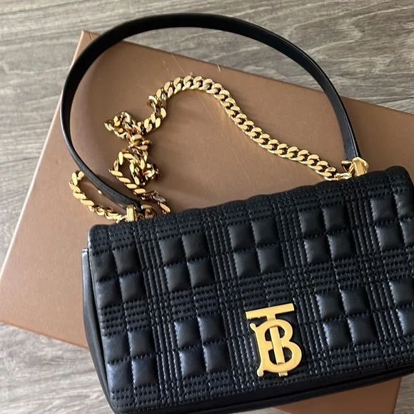 Burberry | Bags | Small Quilted Lola Burberry Bag Wbox And 